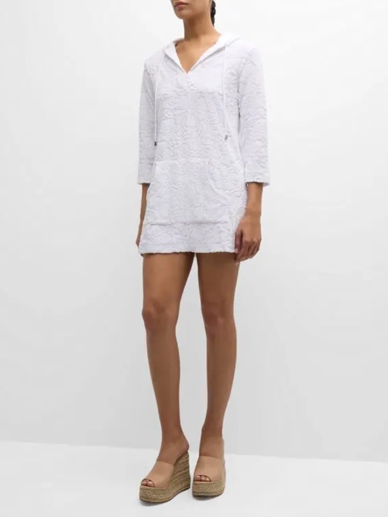 Tommy Bahama Textured Terry Cloth Baja Tunic Coverup